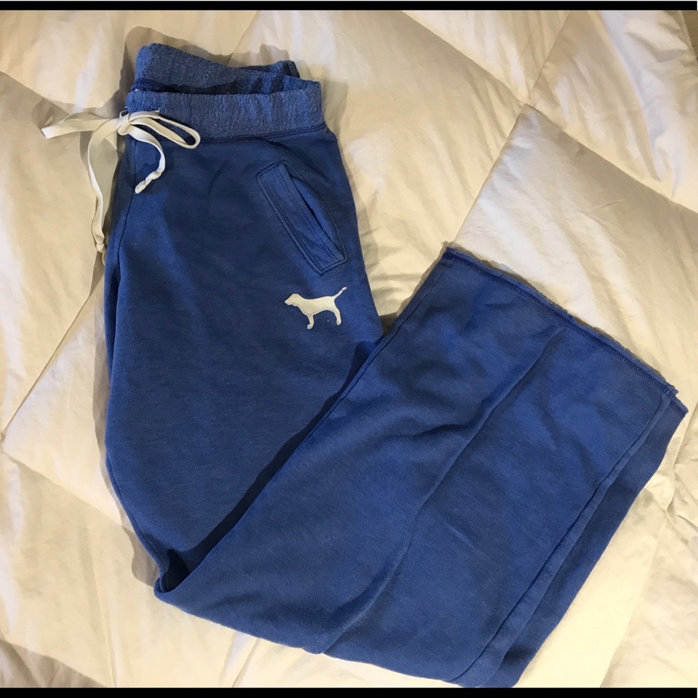 Blue sweat pants